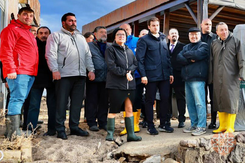 Mandalinci Gümüşlüğü inceledi - 48 Haber Ajansı 4