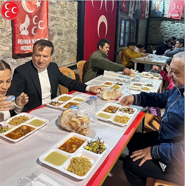 Mumcular Çok Amaçlı Salonu, MHP iftar yemeği 2023 2