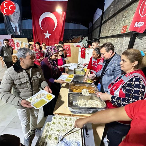 Mumcular Çok Amaçlı Salonu, MHP iftar yemeği 2023