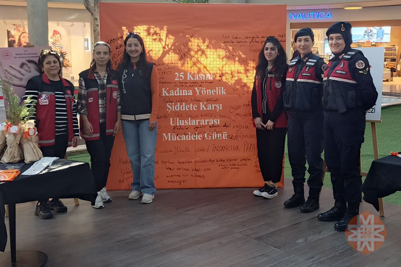 Muğla’da kadına yönelik şiddete "Dur" denildi 4