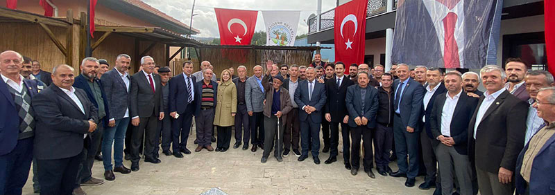 Kavaklıdere Menteşe'de gaz akış töreni, 24 Kasım 2023 - 48 Haber Ajansı 3