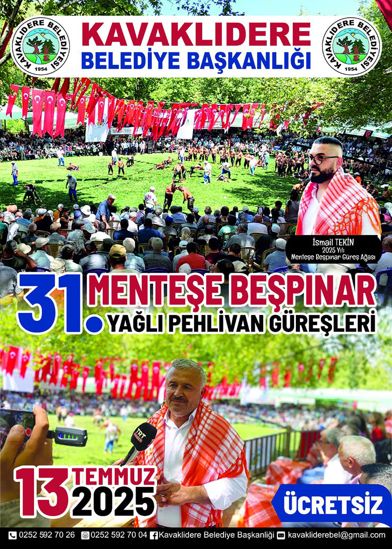31. Menteşe Beşpınar Yağlı Pehlivan Güreşleri