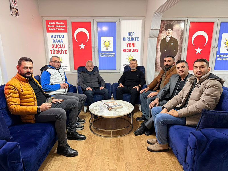 AK Parti Kavaklıdere İlçe Başkanı Volkan Alpözen ziyaret, Aralık 2025