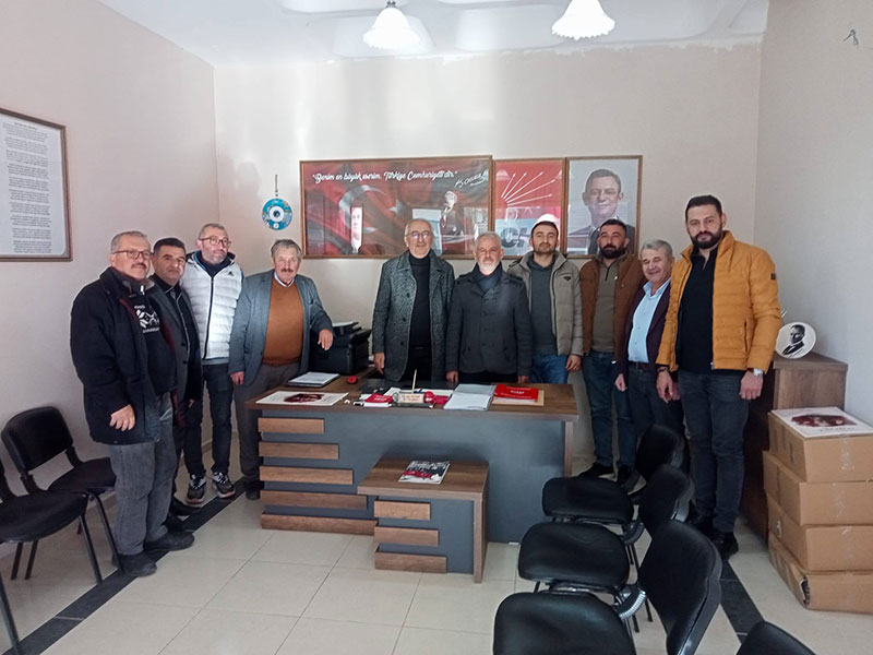 CHP Kavaklıdere ilçe Başkanı Cengiz Doğan ziyaret, Aralık 2025