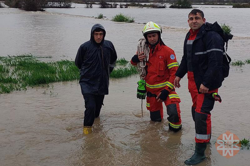 Seydikemer sel, 13 Şubat 2026