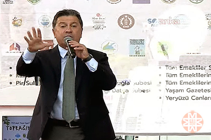 Ahmet Aras, Toprağımızı Vermiyoruz Mitingi, 28 Eylül 2025