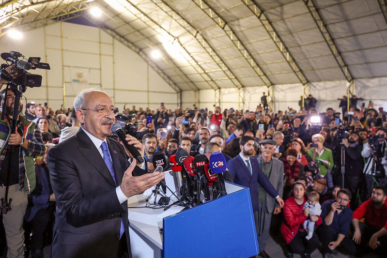 CHP Genel Başkanı ve Millet İttifakı Cumhurbaşkanı adayı Kemal Kılıçdaroğlu 2