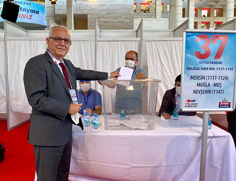 CHP kurultay oylama