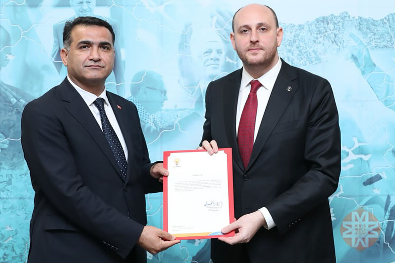 AK Parti Milas İlçe başkanı Levent Akyer