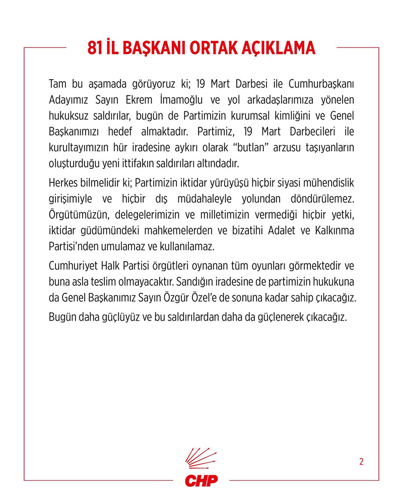Bu Hukuksuz Kararı Tanımıyoruz 2