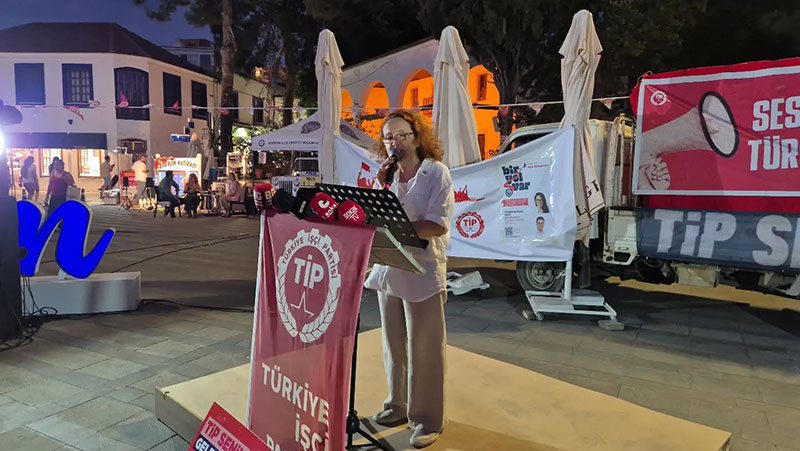 TİP Muğla İl Başkanı Rengin Erdoğmuş