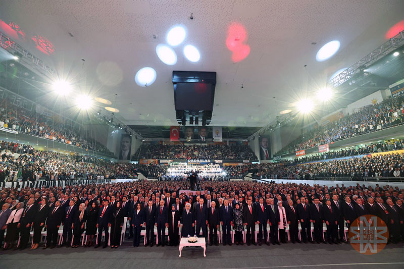 Cumhurbaşkanı ve Ak Parti Genel Başkanı Recep Tayyip Erdoğan, AK Parti 4 Olağanüstü Kongresi 3