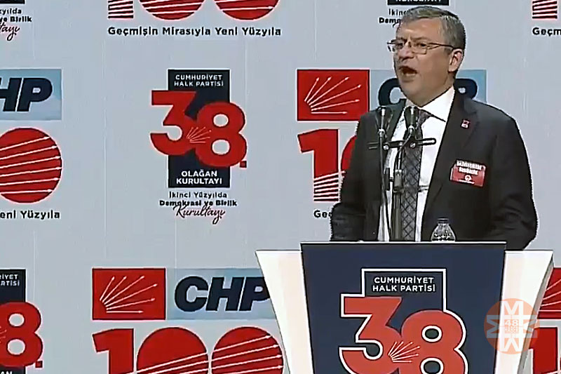 CHP Genel Başkanı Özgür Özel