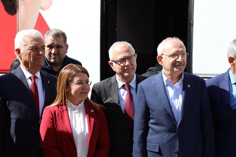 Muğla Büyükşehir Belediye Başkanı (MBB) Dr. Osman Gürün, CHP önceki Genel Başkanı Kemal Kılıçdaroğlu 2