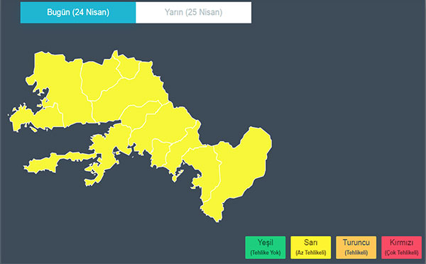 DİKKAT Meteorolojiden "SARI" uyarı 3