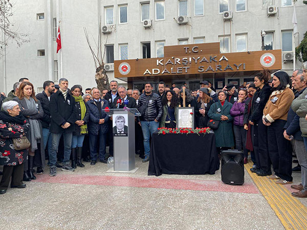 Ali Ayndın anma, 15 Ocak 2026, İzmir