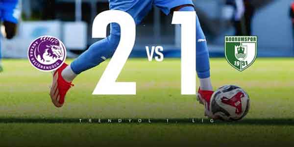 Ankara Keçiörengücü 2 - 1 Sipay Bodrum FK, 20 Eylül 2025