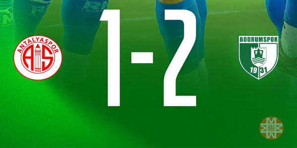 Antalyaspor 1 - 2 Bodrum FK, 25 Ekim 2026 2