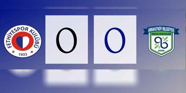 Fethiyespor - Arkent Arnavutköy Belediyespor, 15 Şubat 2026