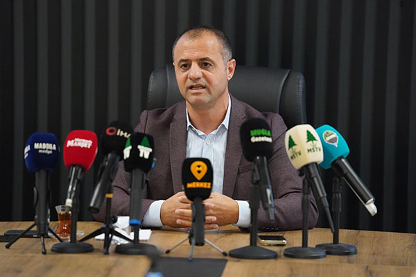 Muğlaspor Başkanı Menaf Kıyanç Ekim 2025