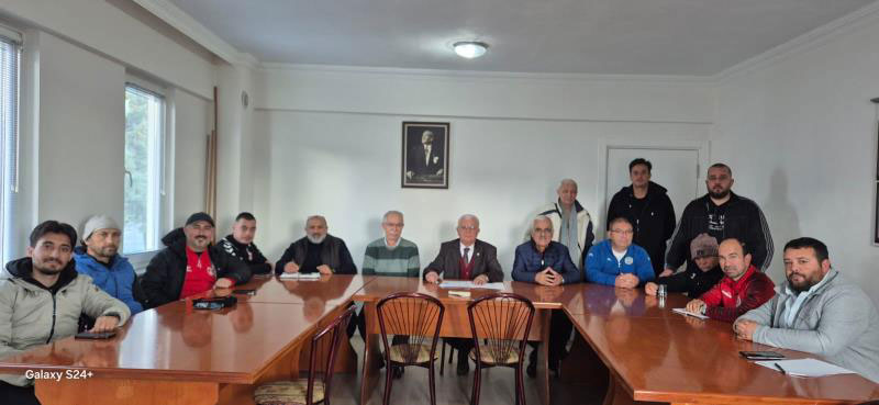 2025-2026 Futbol Sezonunda 2. Amatör Küme, U-15, U-13 ve U-11 Ligleri fikstür kura çekimleri toplantısı, Aralık 2025