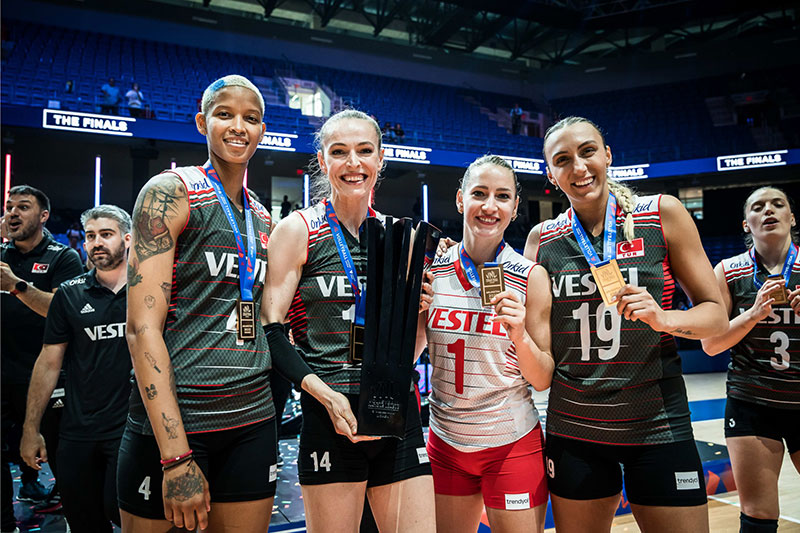 A Milli Kadın Voleybol Takımımız FIVB Milletler Ligi 3