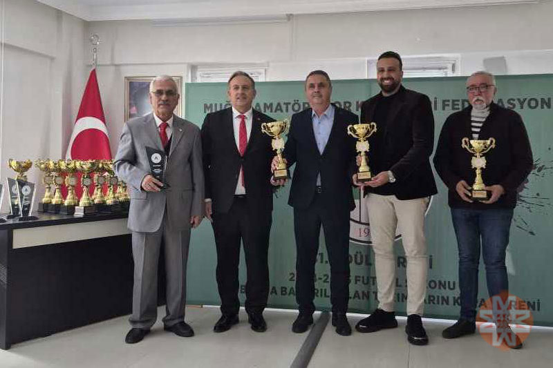 Muğla ASKF'nin düzenlediği 31. Sporda Başarı Ödülleri ödül töreni 2025