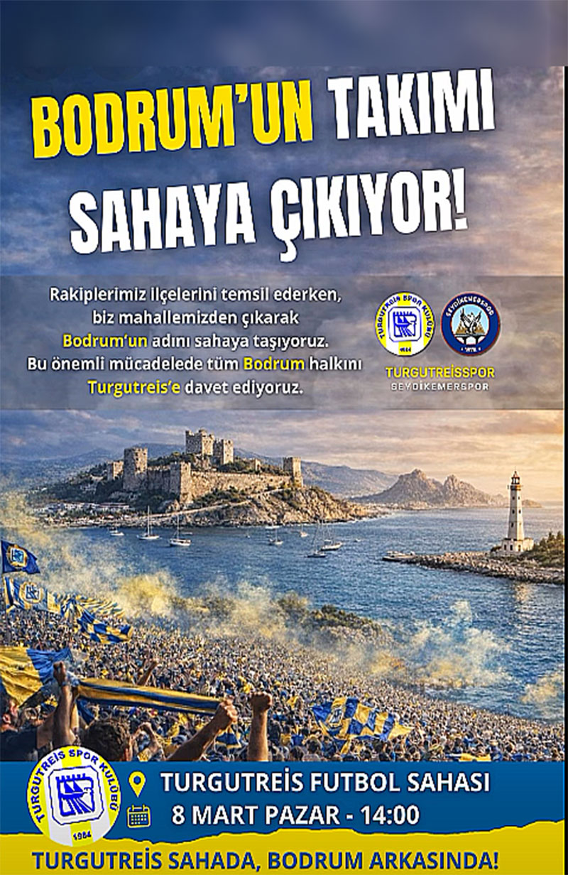 Turgutreisspor - Seydikemerspor Süper Amatör Play-Off maçı, 8 Mart 2026