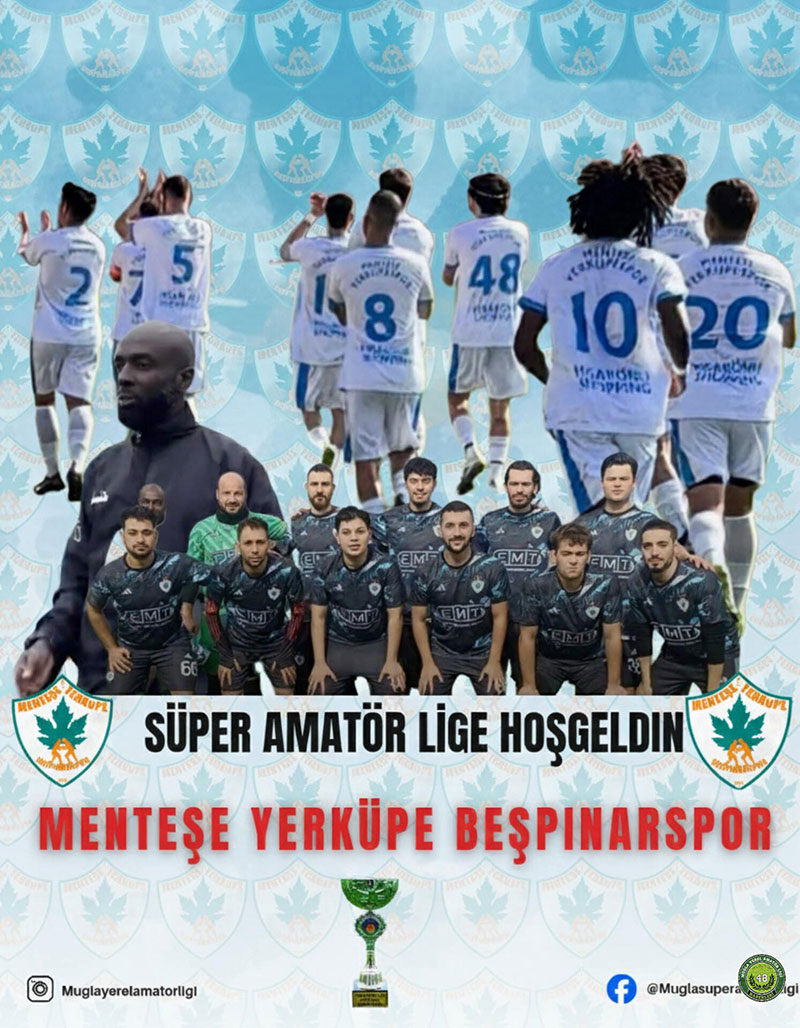 Menteşe Yerküpe Beşpınar Spor Kulübü 2025-2026 sezonu şampiyonu