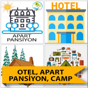 Mugla otel, apart, pansiyon, camp