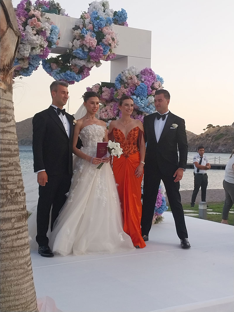 Tanju Mandalinci Fulya Muslu Mandalinci nikah, 28.06.2025 - 48 Haber Ajansı 4