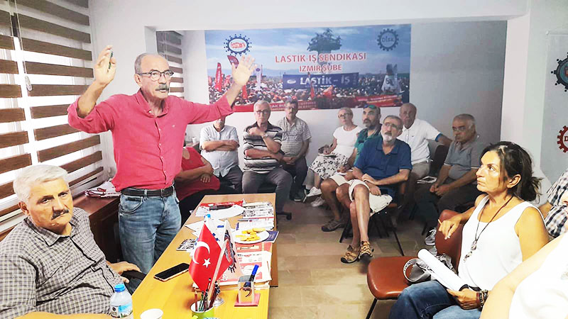 DİSK Devrimci Emekliler Sendikası İzmir'de toplandı, 13 Ağustos 2025 1