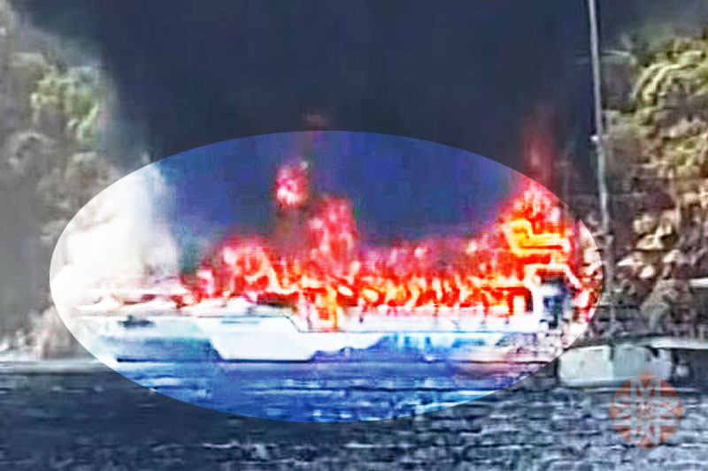 Fethiye gezi teknesinde yangın, 13 Ağustos 2026