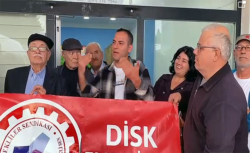 DİSK Dev Emekli-Sen Bodrum Şubesi'nden ziyaret, 3 Aralık 2025