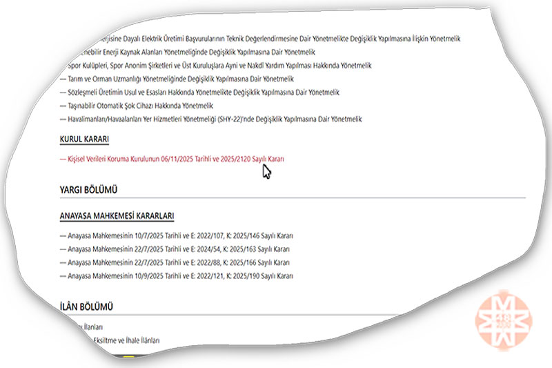 Resmi Gazete, 9 Aralık 2025