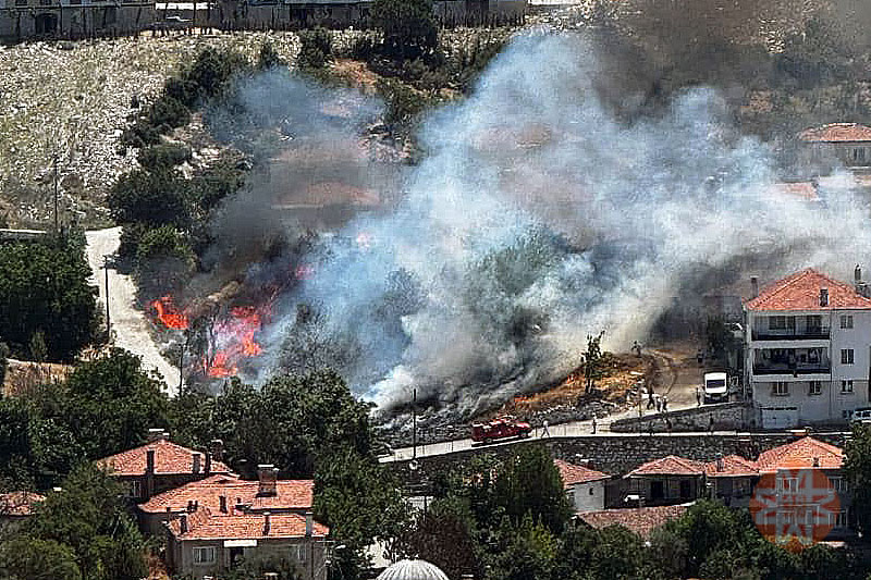 Kavaklıdere'de otluk, ağaçlık yangını, 26 Temmuz 2025 3