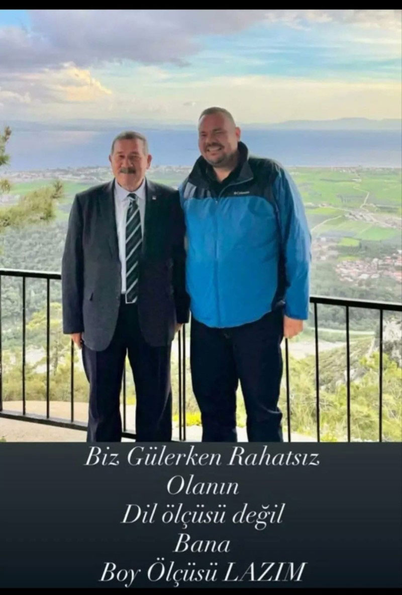 Milas Belediye Başkanı Fevzi Topuz, oğlu