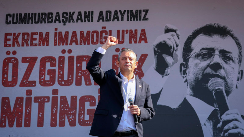 CHP Genel Başkanı Özgür Özel, CHP Maltepe mitingi, 29 Mart 2025