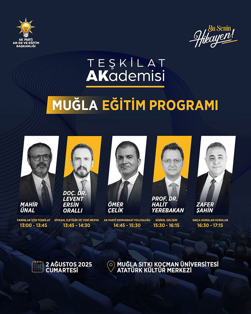 AK Parti Teşkilat Akademisi'nin Muğla Eğitim Programı