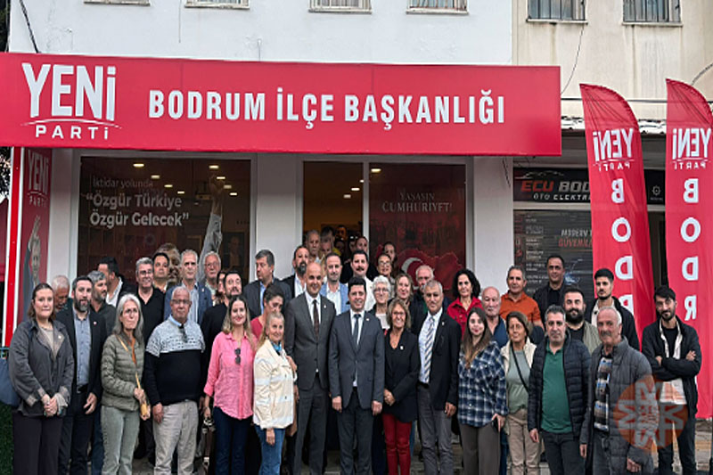 Yeni Parti Kurucu İl Başkanı Nail Kızıl Bodrum'da, 14 Ekim 2026