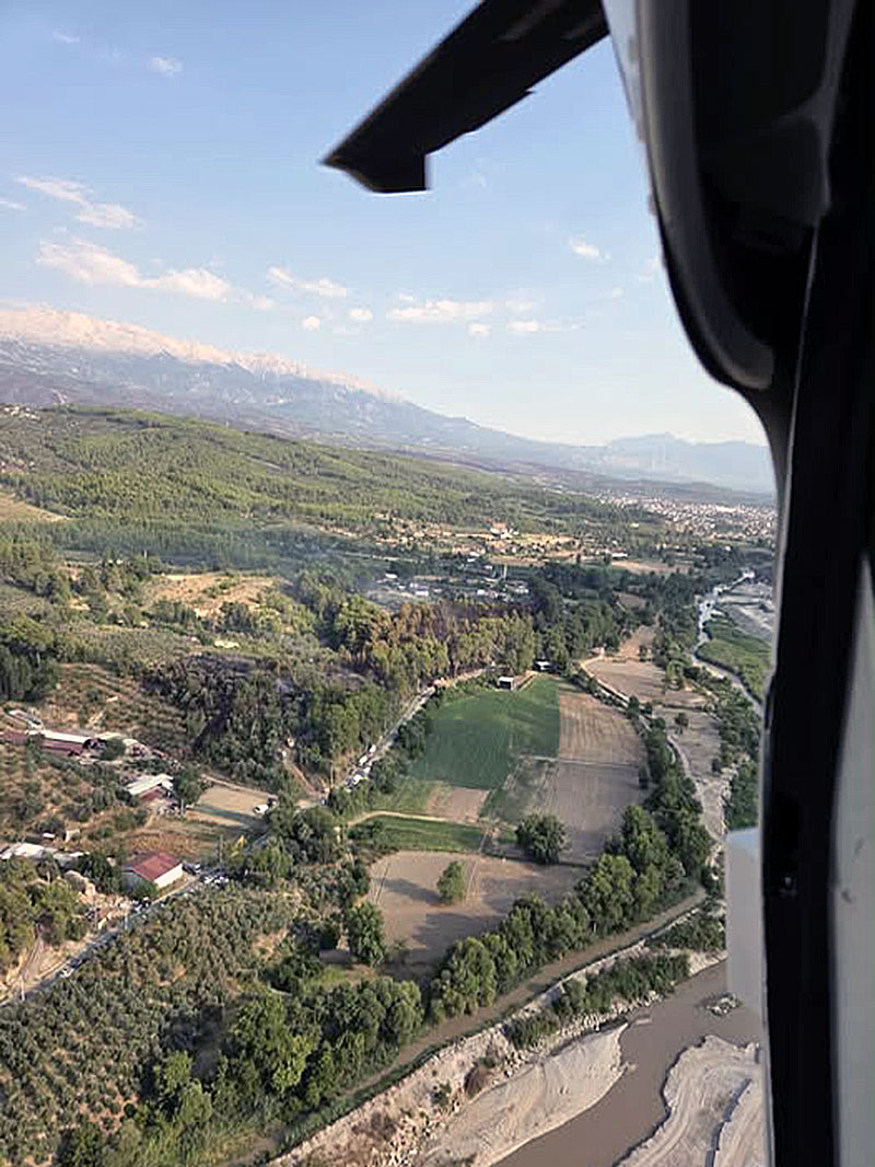 Seydikemer, Seydiler orman yangını - 12 Ağustos 2026