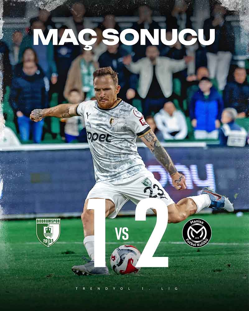Sipay Bodrum F.K. 1 - 2 Manisaspor