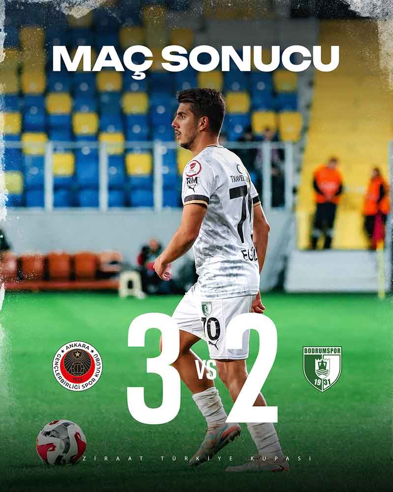 Gençlerbirliği 3 - 2 Sipay Bodrum FK, 18 Aralık 2025