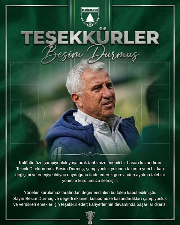 Besim Durmuş istifa, 29 Mart 2026