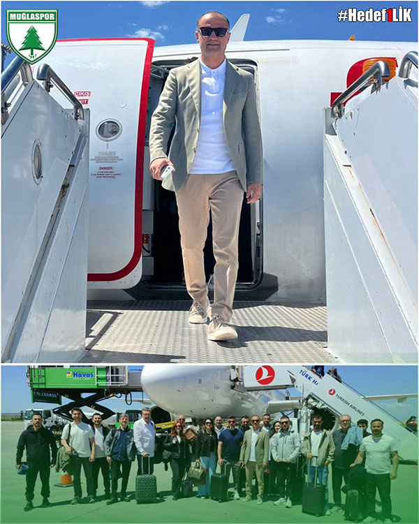 Muğlaspor Başkanı Menaf Kıyanç, Şanlıurfa