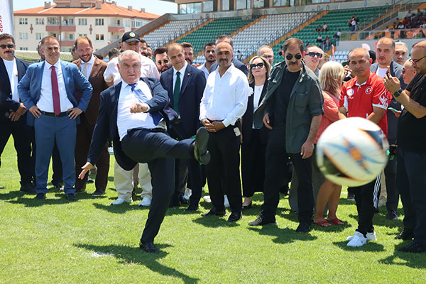 Gençlik ve Spor Bakanı Dr. Osman Aşkın Bak, Muğla Atatürk Stadyumu’nda, 11 Temmuz 2026