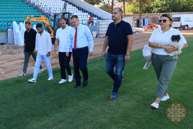 Muğla Atatürk Stadyumu denetim, 23 Eylül 2025