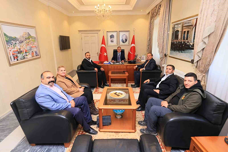 TSYD'den Akbıyık ve Aras'a ziyaret, 18 Kasım 2025