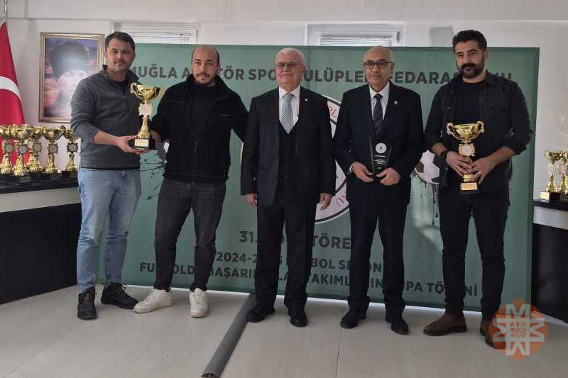 Muğla ASKF'nin düzenlediği 31. Sporda Başarı Ödülleri ödül töreni 2025 2