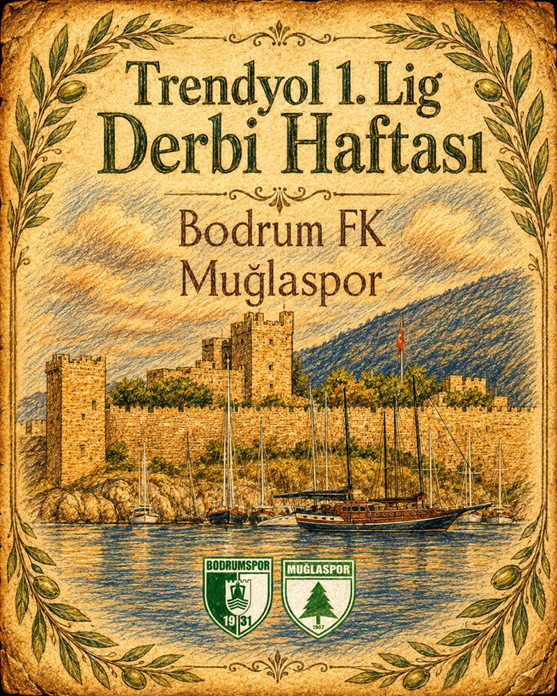 TFF 1. Lig, 2026-2027 Muğla derbisi